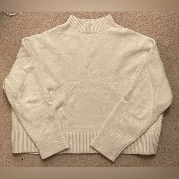 lululemon brushed cotton merino blend mockneck - Picture 2 of 2